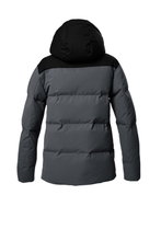 Killtec Winter Jacket Kow 376 in Down Look (windproof and waterproof, breathable, PFC-free) anthracite grey children
